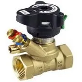 Балансировочный клапан ручной Danfoss ASV-BD с внутренней резьбой Ду15-50 Ру20, латунь