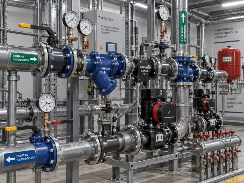 Подготовка инженерных систем к отопительному сезону 2026/2027