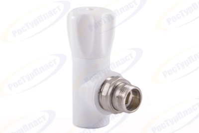 Вентиль PPR для радиатора, угловой, RTP (РосТурПласт) В Иркутске