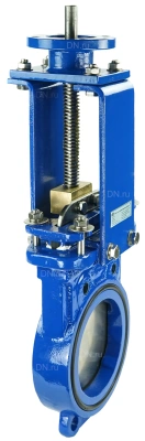 Задвижка шиберная дн.ру GGG40-SS304-NBR-2W-ISO Ру10 с голым штоком и невыдвижным шпинделем В Иркутске