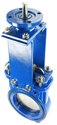 Задвижка шиберная дн.ру GGG40-SS304-NBR-2W-ISO Ру10 с голым штоком и невыдвижным шпинделем В Иркутске