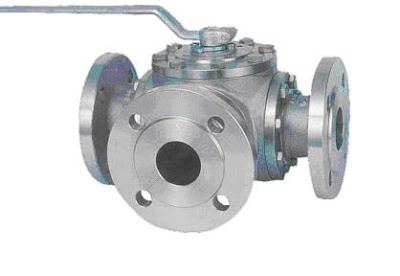 Кран шаровой трехходовой Pekos P86, фланцевый В Иркутске