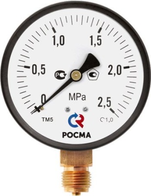 Манометр, Тип ТМ серия 10, общетехнический, с повышенным классом точности, Росма В Иркутске