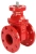 Задвижка шиберная дн.ру GGG40-SS304-NBR-2W-ISO Ру10 с голым штоком и невыдвижным шпинделем В Иркутске